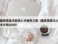 国家高层次科技人才培养工程（国家高层次人才计划2020）
