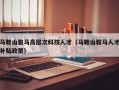 马鞍山骏马高层次科技人才（马鞍山骏马人才补贴政策）