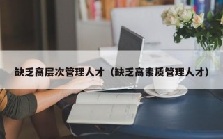 缺乏高层次管理人才（缺乏高素质管理人才）