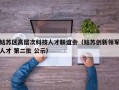 姑苏区高层次科技人才联谊会（姑苏创新领军人才 第二批 公示）
