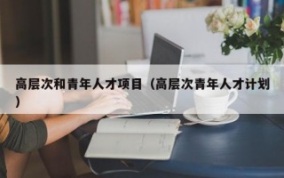 高层次和青年人才项目（高层次青年人才计划）
