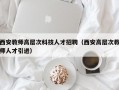 西安教师高层次科技人才招聘（西安高层次教师人才引进）
