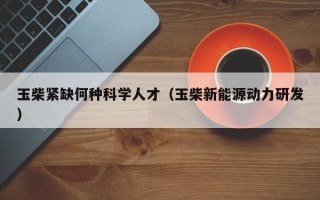 玉柴紧缺何种科学人才（玉柴新能源动力研发）